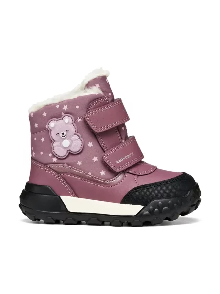 Geox Cizme de zăpadă B Trekkyup Girl B Abx S Roz violet