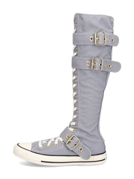 Kozačky Converse s přezkou modré