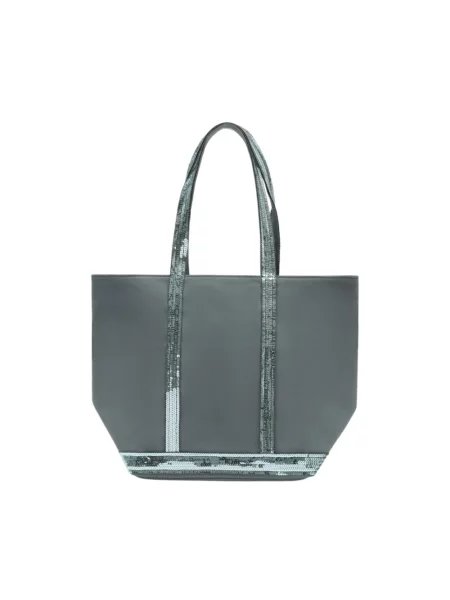 Torebka Vanessa Bruno płócienna szara