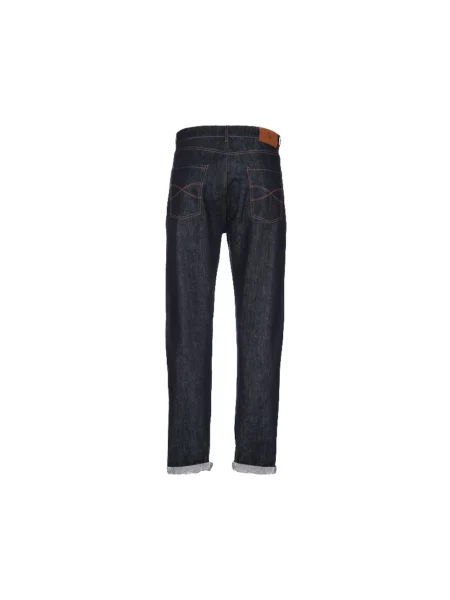 Jeansy Brunello Cucinelli niebieskie