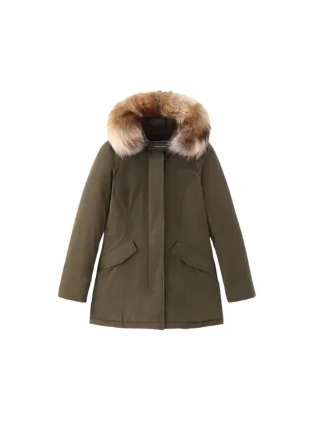 Parka Woolrich zielona