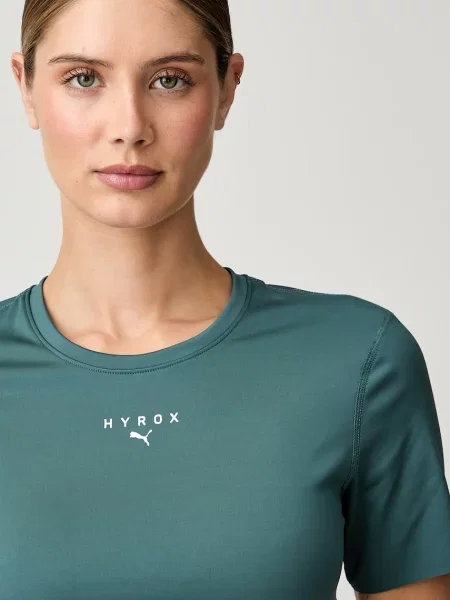 Puma edzős felső női HYROX zöld