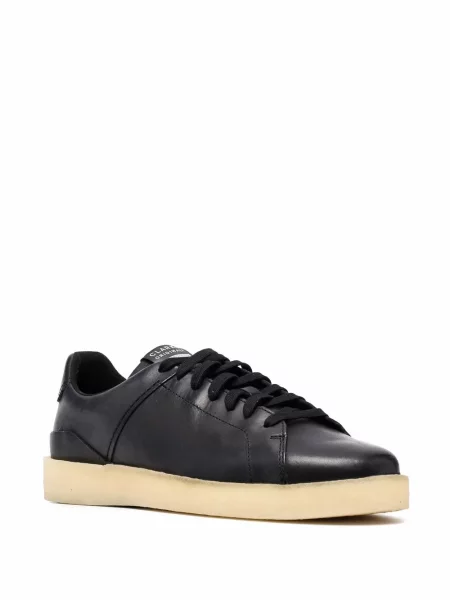 Δερμάτινα sneakers Clarks Originals μαύρο