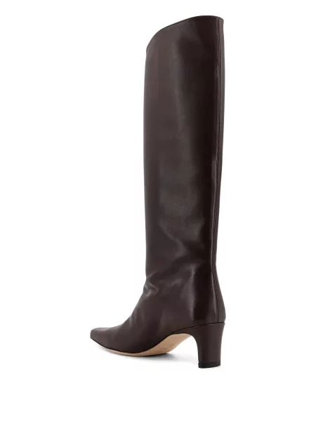 Botine Staud din piele maro