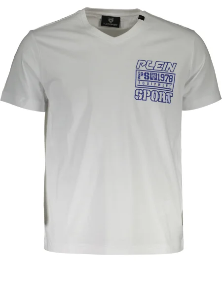 Tricou Plein Sport scurt alb