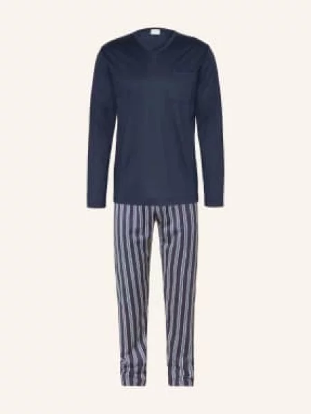 Mey Seria Piżama Seriously Stripes blau biała