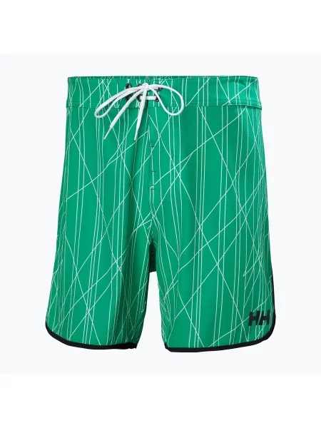 Мъжки шорти за плуване Helly Hansen HP Curve Board 7“ bright green зелено
