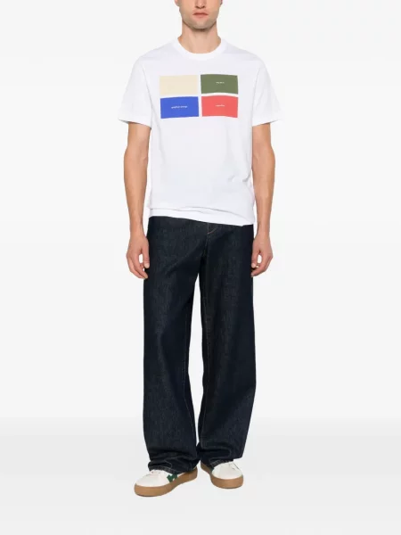 Tricou Ps Paul Smith cu imagine alb