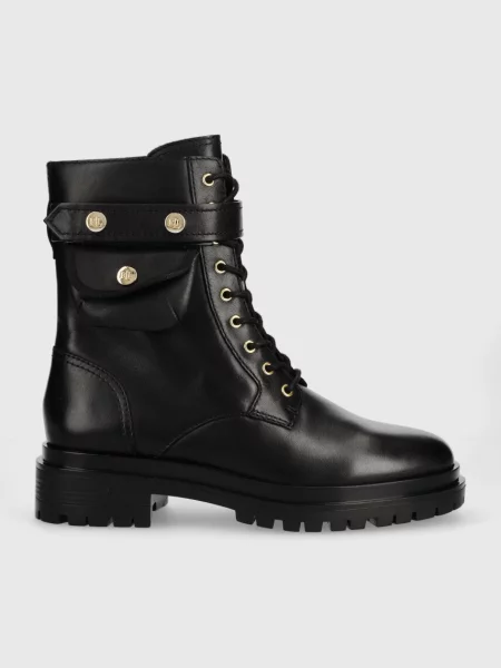 High Boots Ralph Lauren czarne