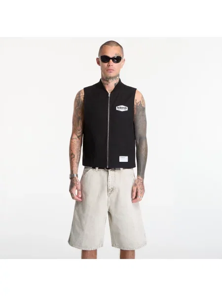Vestă NEIGHBORHOOD Zip Work Vest Black L negru