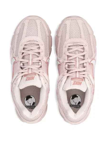 Iš natūralios odos retro stiliaus kelnės Nike apvaliu kaklu ruda