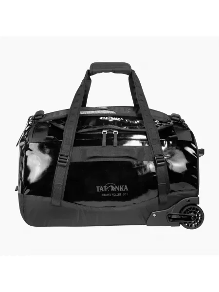 Torba na kółkach Tatonka Barrel Roller 60 l black czarna