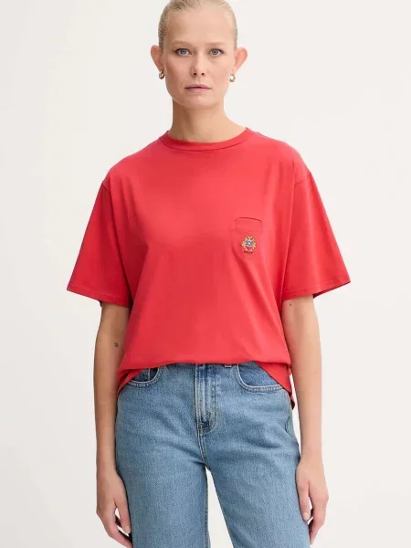 Bally t-shirt czerwony