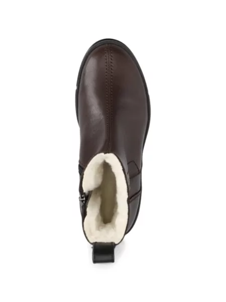 Botine Canada Snow din piele maro