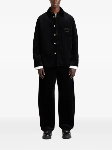 Cămașă Givenchy de catifea cord negru