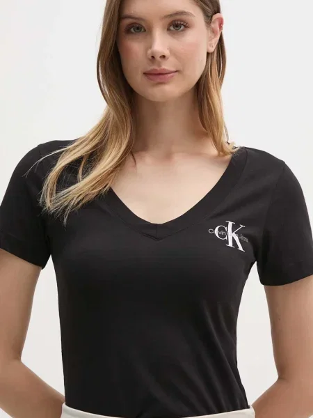 Тениска Calvin Klein Jeans 2 броя бежово