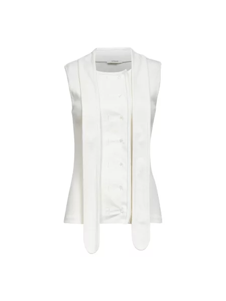 Bluzka Lemaire asymetryczna biała