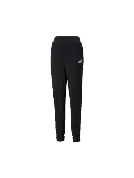Pantaloni Puma cu broderie negru