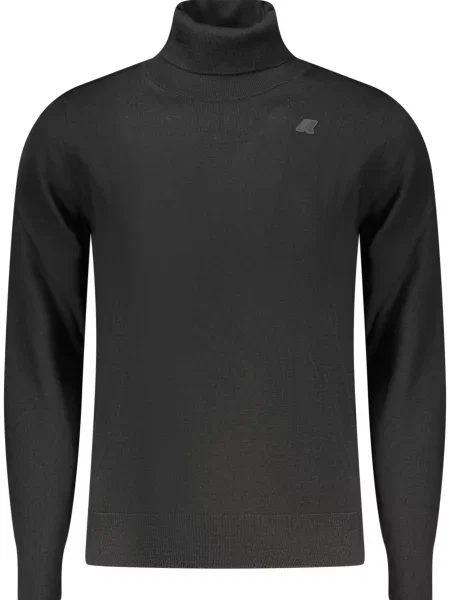 Golf K-way z długim rękawem czarny