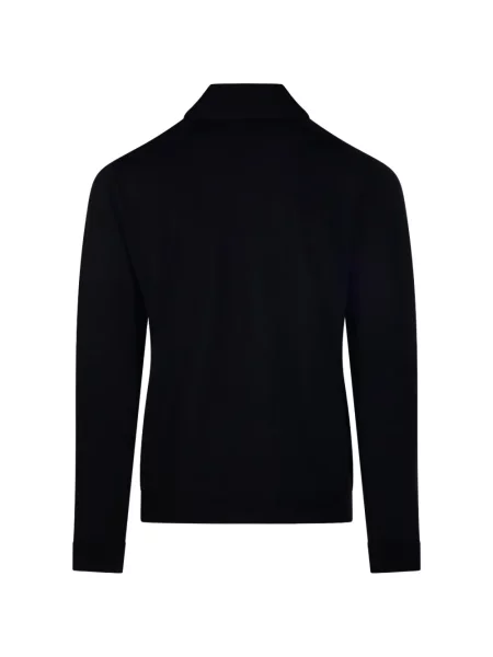 Pulover Roberto Collina tricotate negru