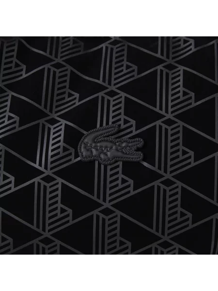 Lacoste куртка Monogram чорна