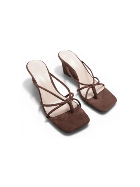 Sandale La Modeuse smeđa