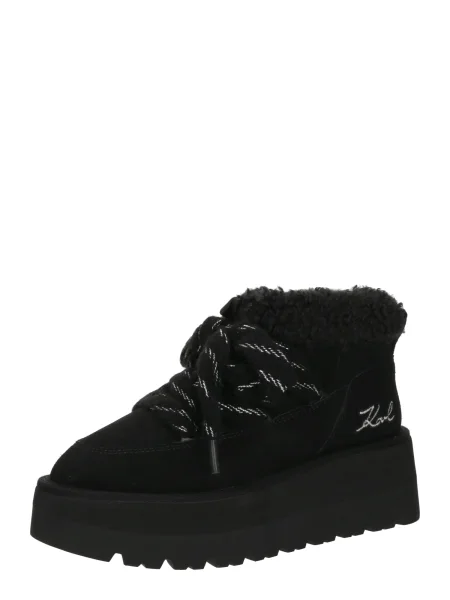 Čizme za snijeg Karl Lagerfeld crna