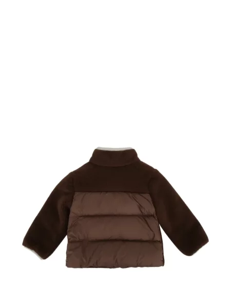 Kurtka dziecięca Moncler Enfant brązowa