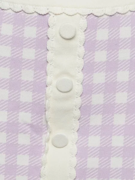 Fusta mini Maje tricotate violet