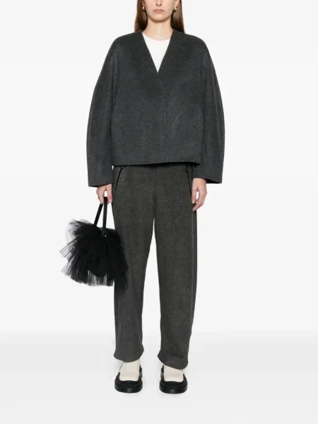 Pantaloni Jnby din fleece gri