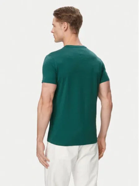 Tommy Jeans majica za muškarce od pamuka zelena