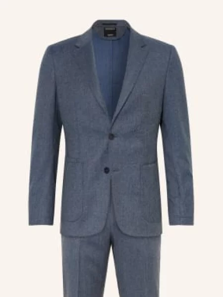 Zegna Oblek Extra Slim Fit modrá