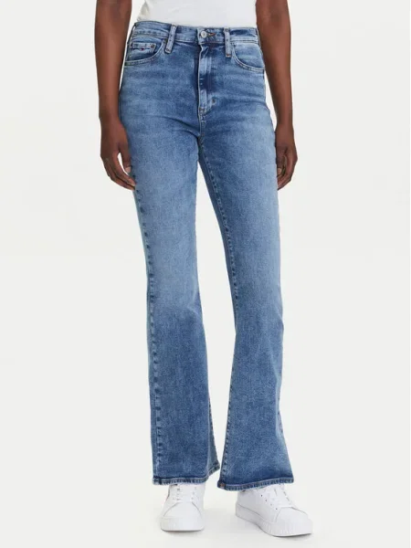 Tommy Jeans Farmer Sylvia Flare Fit kék