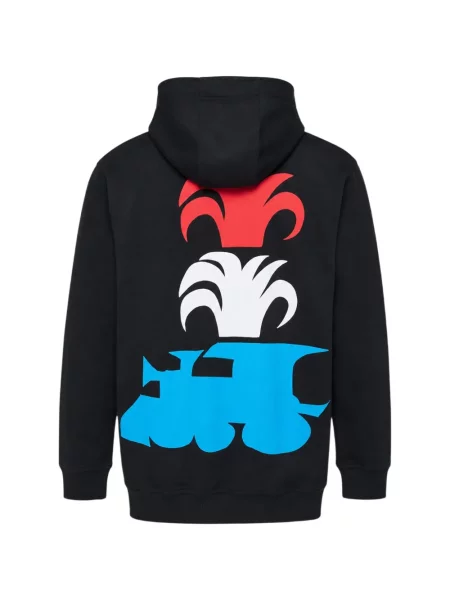 Суичър с качулка Comme Des Garçons Shirt с принт черно
