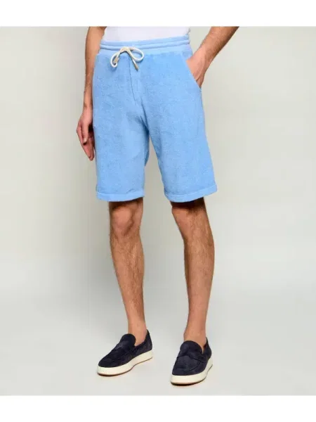 Gran Sasso Pantaloni scurți | Comfort fit frotir albastru