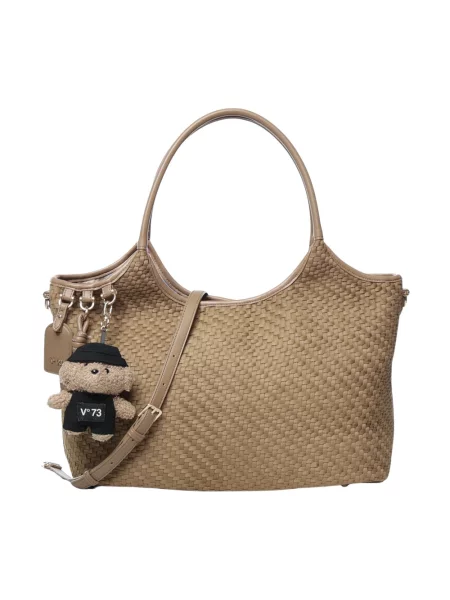 Shopperka V73 brązowa