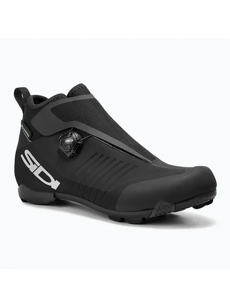 Férfi MTB kerékpáros cipő Sidi Hiemx black/black. Méret: 46 EU fekete