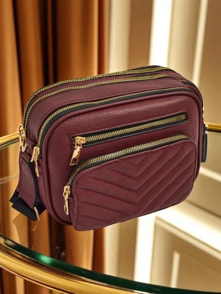 Geanta de piele Resti din piele negru