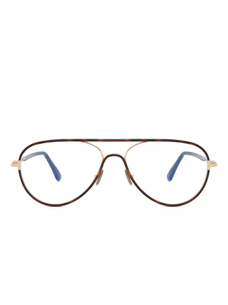 Ochelari de soare aviator Tom Ford Eyewear maro