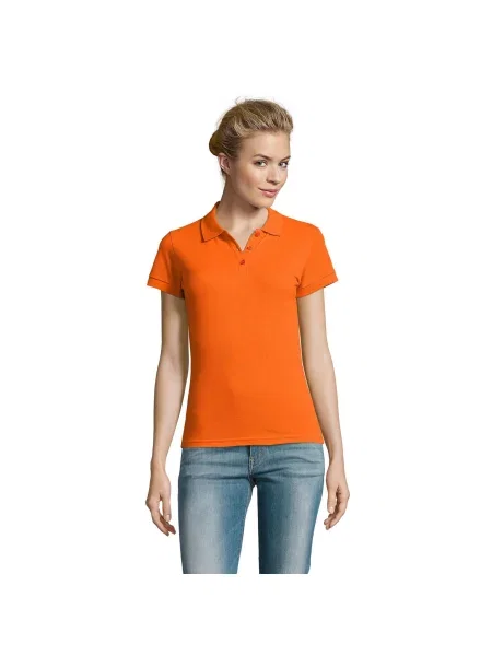 Koszulka Polo Perfect pomarańczowa