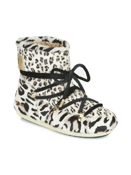 Pantofi Moon Boot cu imprimeu animal print