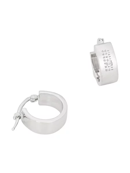 Maison Margiela kolczyki szare