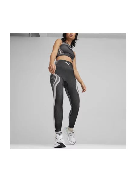 Decupat top Puma Yellow negru