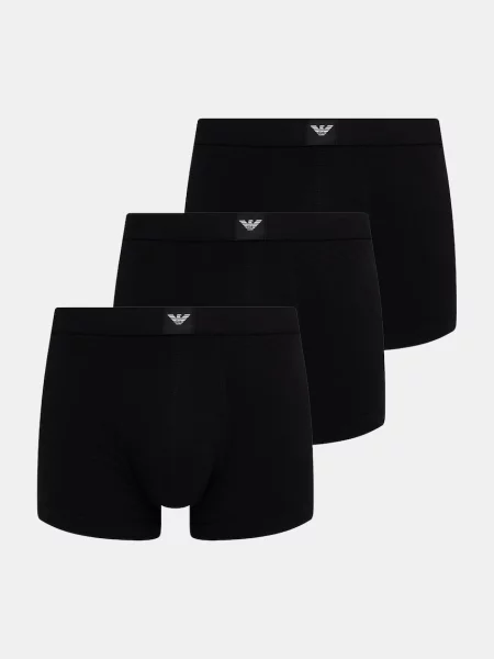 Emporio Armani Underwear boxerky pánske s elastanom čierna