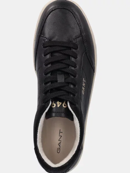 Кожаные кроссовки Gant черные