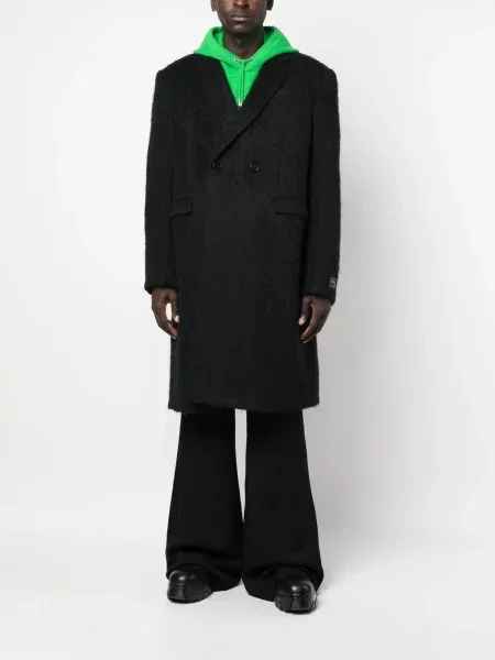 Paltas Raf Simons dvieiliai juoda