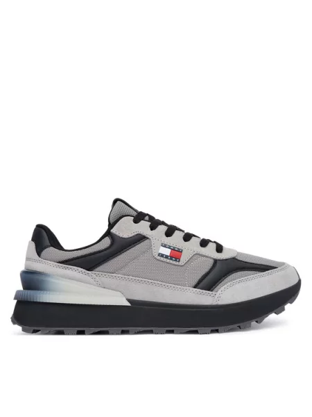 Tommy Jeans Superge Tjm Technical Runner siva
