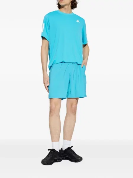 Τένις φόρεμα Adidas με λαιμόκοψη v με αυτόγραφο μαύρο