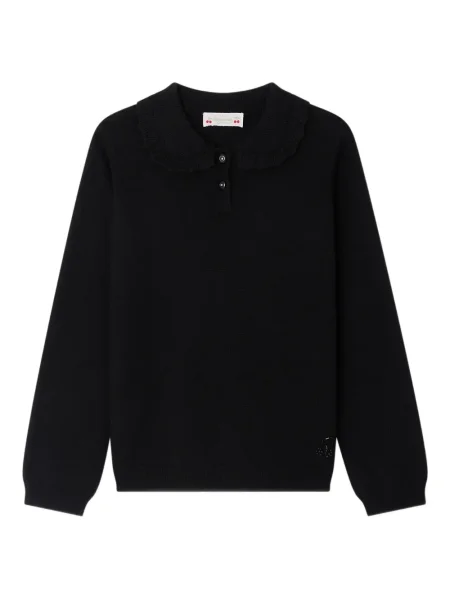 Sweter dziecięcy Bonpoint czarny