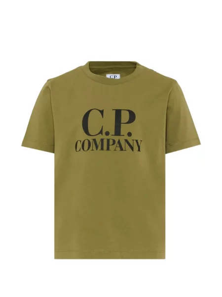 Koszulka dziecięca C.p. Company zielona